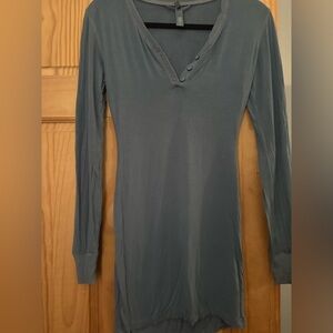 Skims soft lounge long sleeve dress